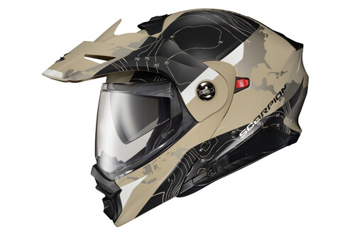 SCORPION EXO EXO-AT960 Modular Helmet Topographic