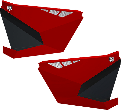 RZR PRO XP DOORS PERFORMANCE RED POL