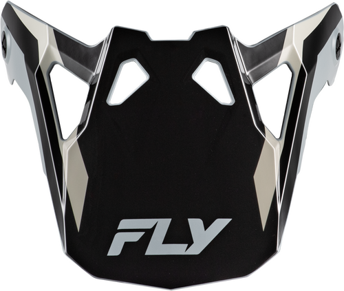 FLY RACING FORMULA CP SEAL VISOR BLACK/GREY/LIGHT GREY XL-2X