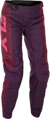 FLY RACING WOMEN'S F-16 PANTS PINK/MAUVE SZ 09/10