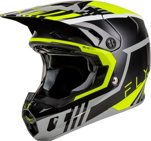 FORMULA CC STRIKE HELMET GREY/BLACK/HI-VIS 2X