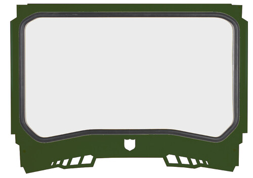 PRO XP/4 FRONT WINDSHIELD ARMY GREEN