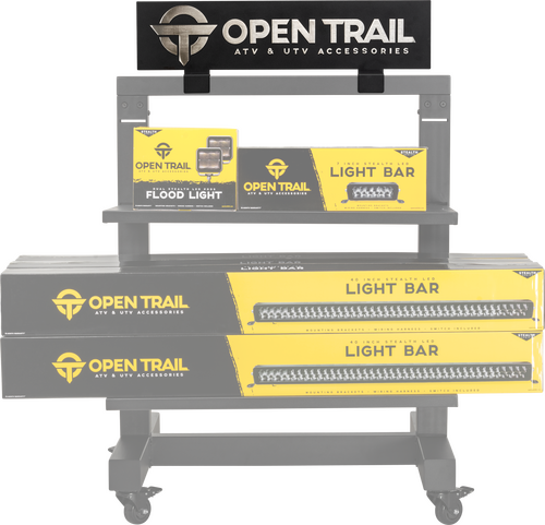 OPEN TRAIL Battery Display Open Trail Header