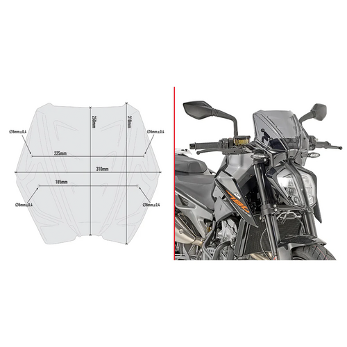 GIVI Windscreen Specific