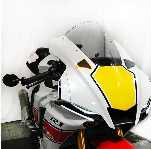 NEW RAGE CYCLES Mirror Block Off Turn Signals