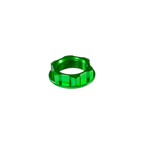 STEERING STEM NUT GREEN KAW/SUZ