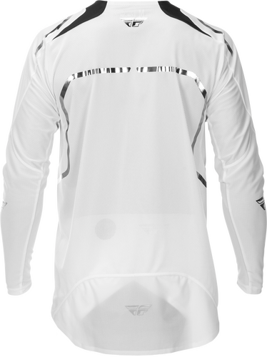 FLY RACING EVOLUTION  DST LE FLASH JERSEY WHITE/SILVER SM