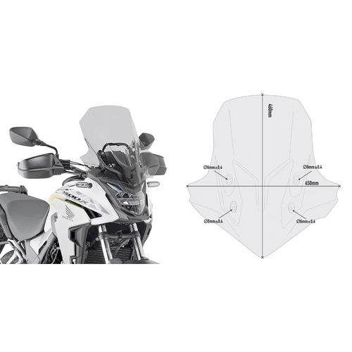 WINDSHIELD SPECIFIC SMOKE HON
