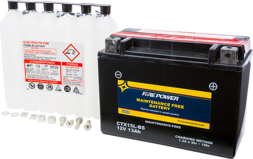 FIRE POWER Maintenance Free Sealed Battery