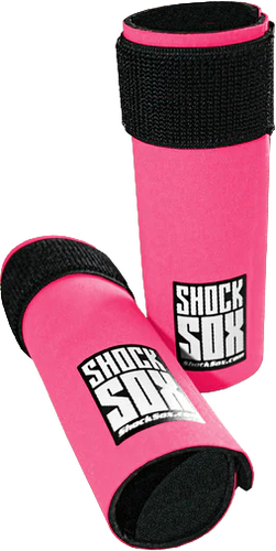 SHOCK SOX 6" PINK UPSIDE DOWN FORKS