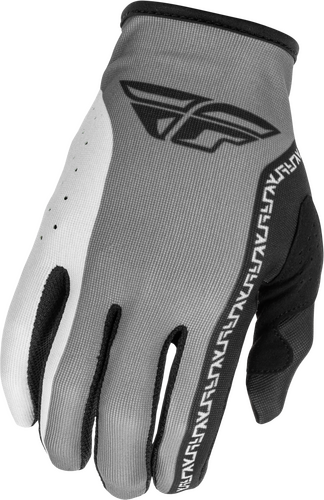 FLY RACING LITE GLOVES GREY/BLACK XS
