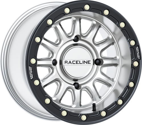 RACELINE WHEELS Raceline A14 Alpha Beadlock Silver/Black