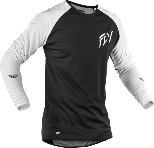 GRAVITY DIG LONG SLEEVE JERSEY BLACK/WHITE XL