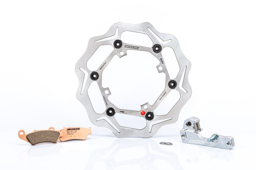 BRAKING W-Flo Oversized Front Rotor Kit