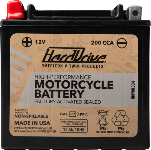 HIGH PERFORM BATTERY YTX-14 CCA 200