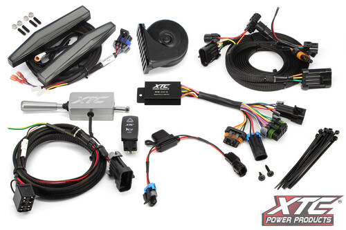AUTO TURN SIGNAL KIT W/ BILLET LEVER AND FRONT DRL LIGHTS HON