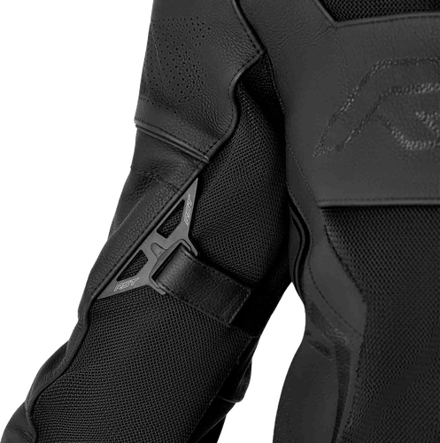 RST S1 D3O MESH LEATHER JACKET BLACK 3X