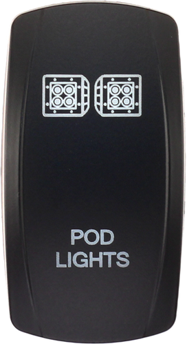 XTC POWER PRODUCTS Dash Switch Rocker Face