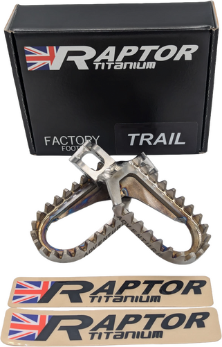 TITANIUM FOOT PEGS ADV PR TRI