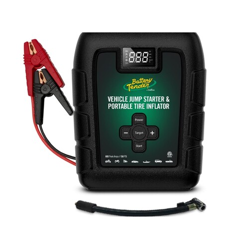 BATTERY TENDER 800A 12V LITHIUM JUMP STARTER & TIRE INFLATOR