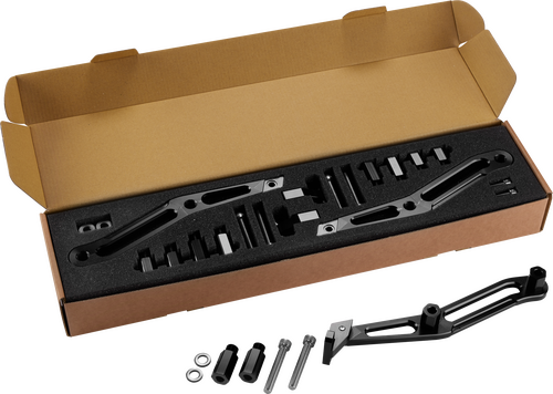 RACING BROTHERS Remote reservoir mounting bracket kit