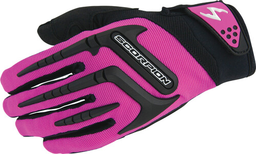 SCORPION EXO WOMEN'S SKRUB GLOVES PINK MD