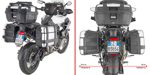 GIVI Monokey side case hardware