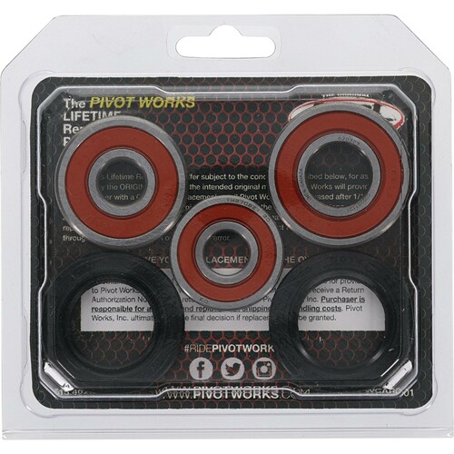 PIVOT WORKS Premium Wheel Bearing Kit