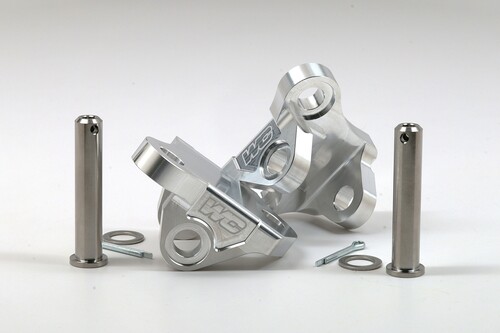 ALUMINUM FOOT PEG MOUNTS YZ 2 STROKES