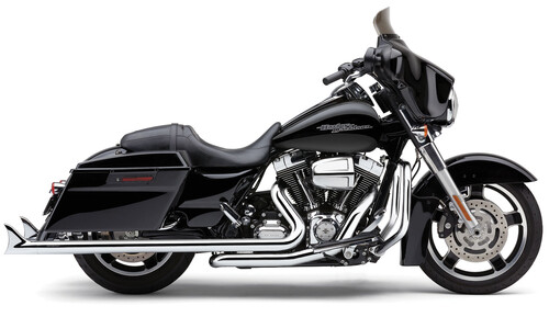 COBRA FISHTAIL SPEEDSTER DUALS CHROME FLH/FLT 10-16