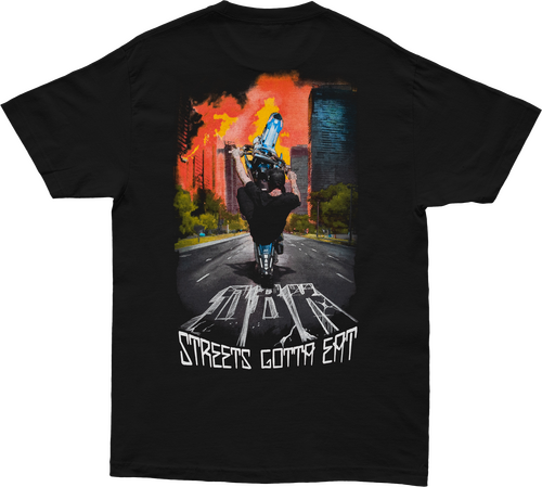 DBK STREETS GOTTA EAT TEE BLACK 2X