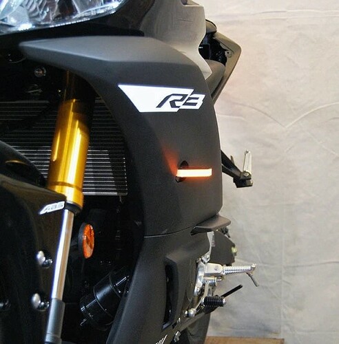 NEW RAGE CYCLES Front LED Turn Signals