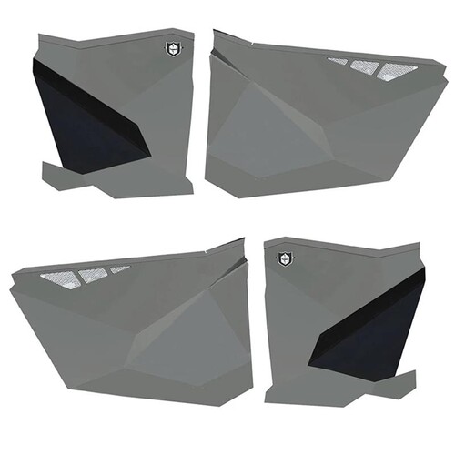 TRADITIONAL DOORS TITANIUM MATTE METALLIC