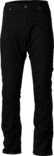 RST STRAIGHT LEG 2 LADIES JEANS BLACK 3XL