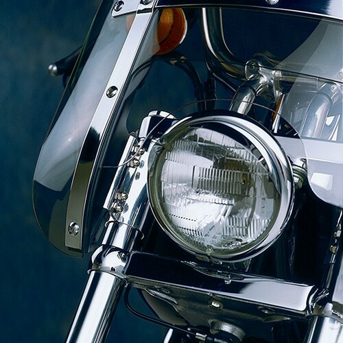 National Cycle Narrow Frame Heavy Duty Windshield Mount Kit For Harley Softail / Dyna 1980-2012