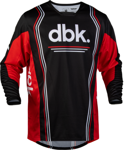 KINETIC DBK JERSEY BLACK/RED/WHITE LG