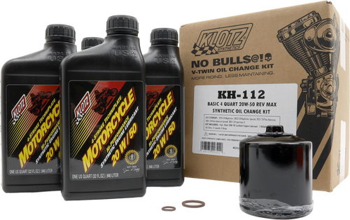 BASIC HD REV MAX 4QT SYNTHETIC OIL CHANGE KIT