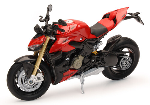 NEW RAY TOYS 1:12 SCALE NAKED BIKE DUCATI STREET FIGHTER V4 (RED)