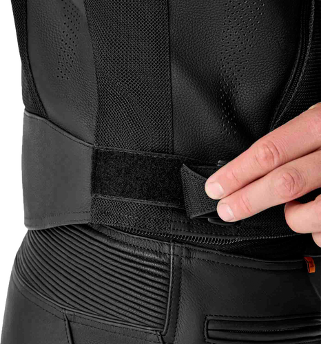 RST S1 D3O MESH LEATHER JACKET BLACK 3X