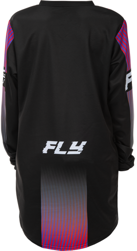 FLY RACING YOUTH F-16 JERSEY BLACK/RED/PURPLE YM