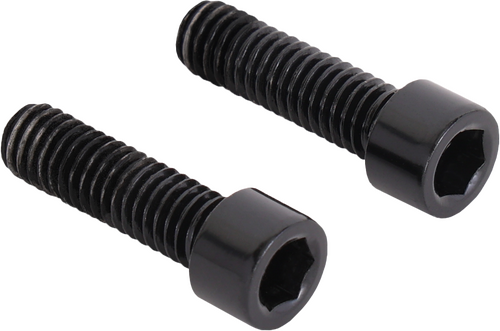 DUAL DRILL CAP SCREWS M6X20-2PCS BLACK