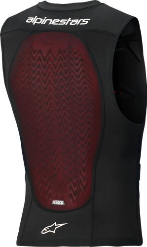 ALPINESTARS BIONIC PLASMA LT PROTC VEST BLACK/WHITE 2X