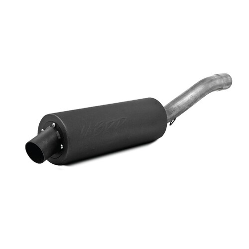 SINGLE SLIP-ON SYSTEM W/ 4.25" PERFORMANCE MUFFLER BLK