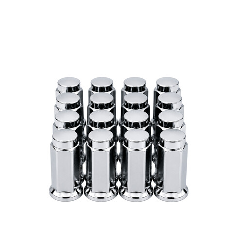 10MMX1.25 FLAT LUG NUTS 14MM HEAD 16/PK
