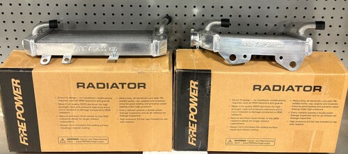 FIRE POWER RADIATOR LEFT KAW