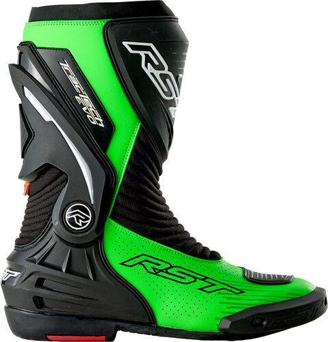 RST TRACTECH EVO D3O BOOT BLACK/FLO GREEN 9