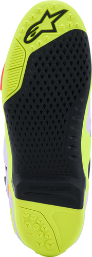 ALPINESTARS TECH 10 SUPERVENTED PURP/YLW FLUO/DIVA PINK 12
