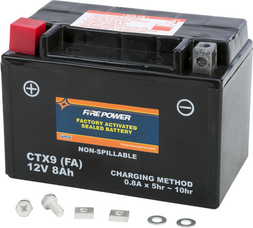 FIRE POWER Factory Activated Sealed Battery