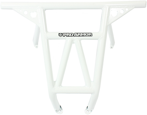 RACE REAR BUMPER WHITE POL