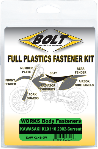 BOLT Full Body Work Fastener Kit